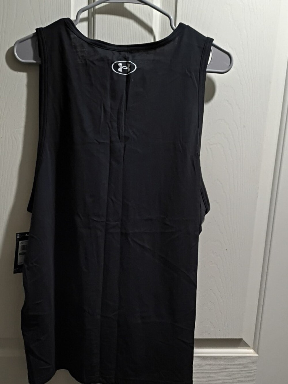 Under Armour Black and White Performance Logo Tank - Picture 4 of 4